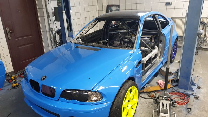 Budowa BMW E46 na potrzeby motorsportu